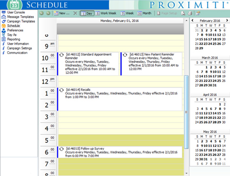 Campaign Manager flexible scheduling