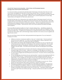 A Key Skill for Financial Services Executives:   How to Partner with Technology Companies